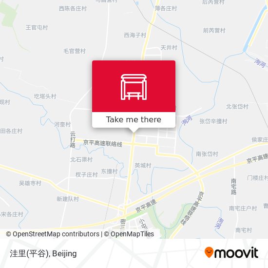 洼里(平谷) map