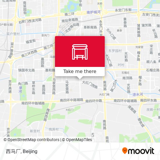 西马厂 map