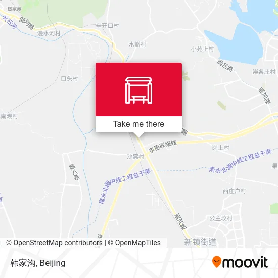 韩家沟 map