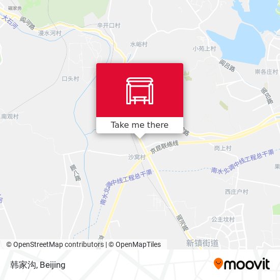 韩家沟 map