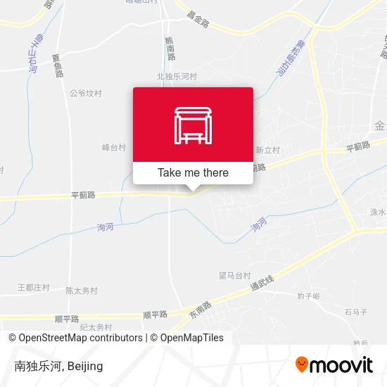 南独乐河 map