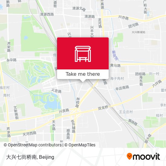 大兴七街桥南 map