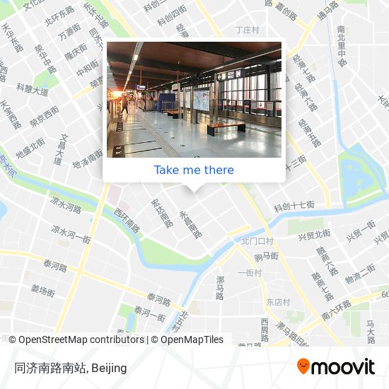 同济南路南站 map