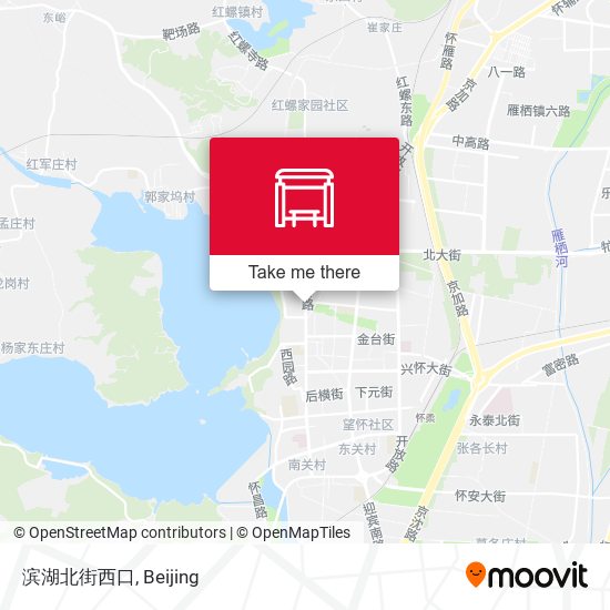 滨湖北街西口 map