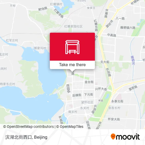 滨湖北街西口 map