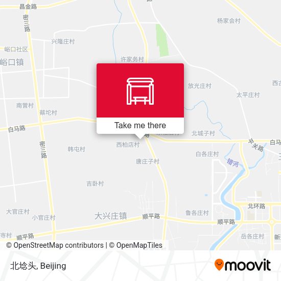 北埝头 map