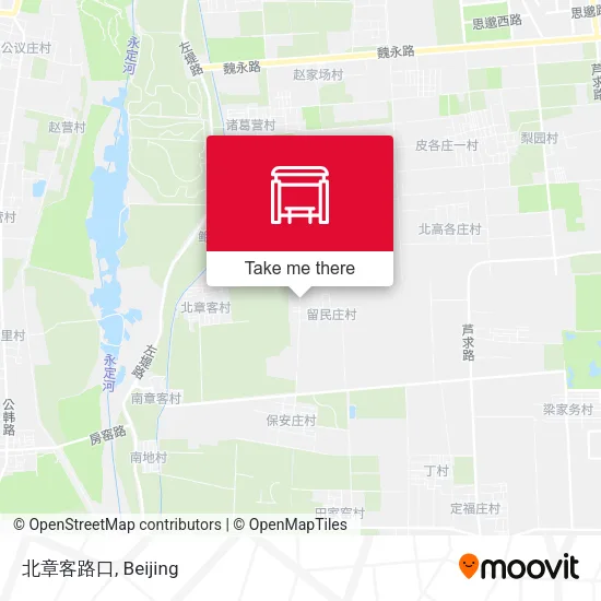 北章客路口 map