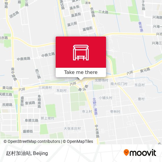 赵村加油站 map