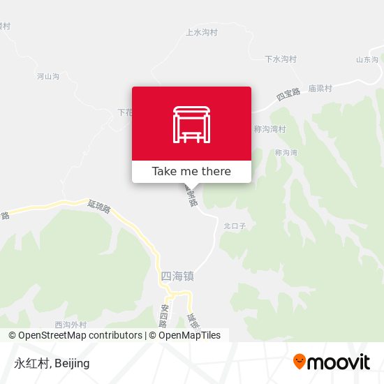 永红村 map