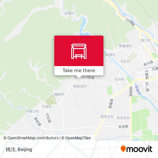 桃洼 map