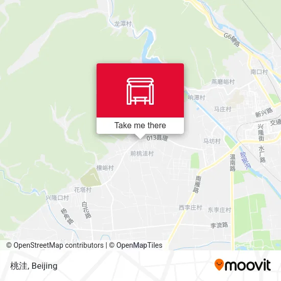 桃洼 map