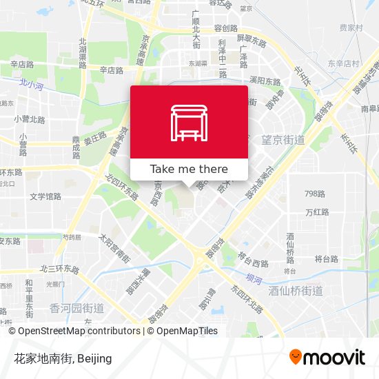 花家地南街 map
