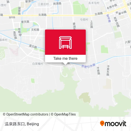 温泉路东口 map