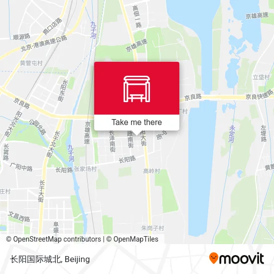 长阳国际城北 map