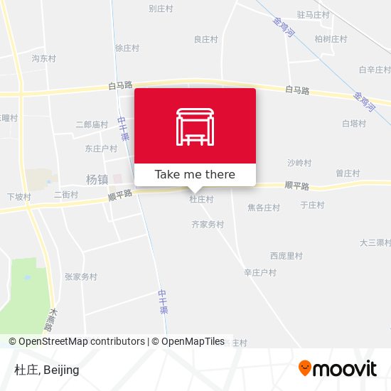 杜庄 map