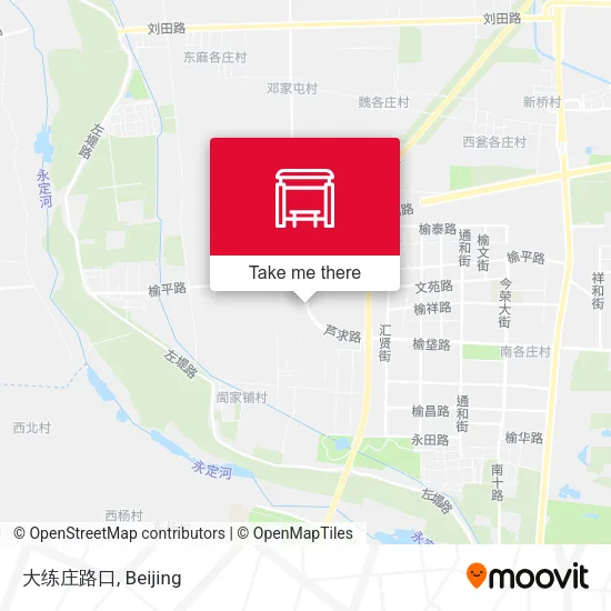 大练庄路口 map