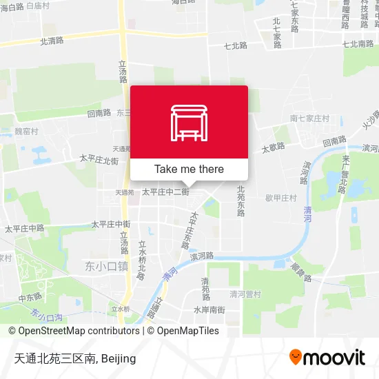 天通北苑三区南 map