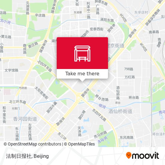 法制日报社 map