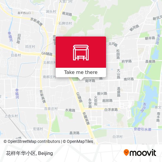 花样年华小区 map