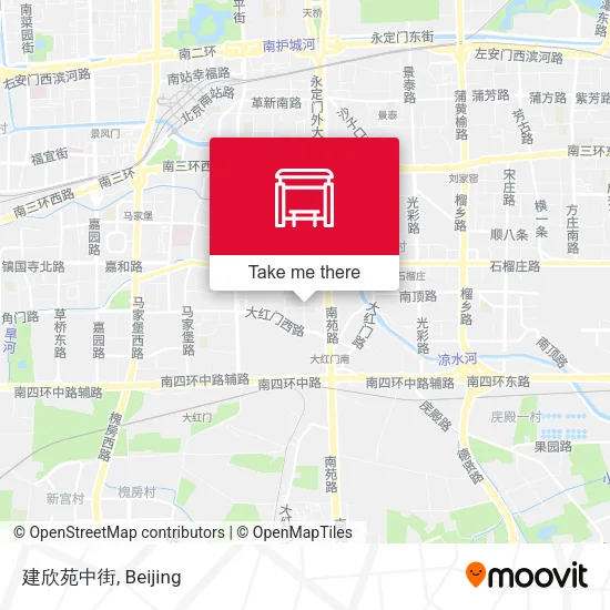 建欣苑中街 map