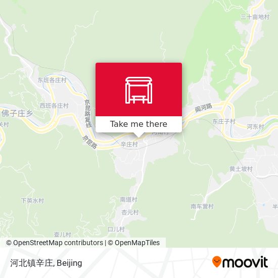 河北镇辛庄 map