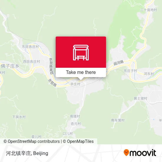 河北镇辛庄 map