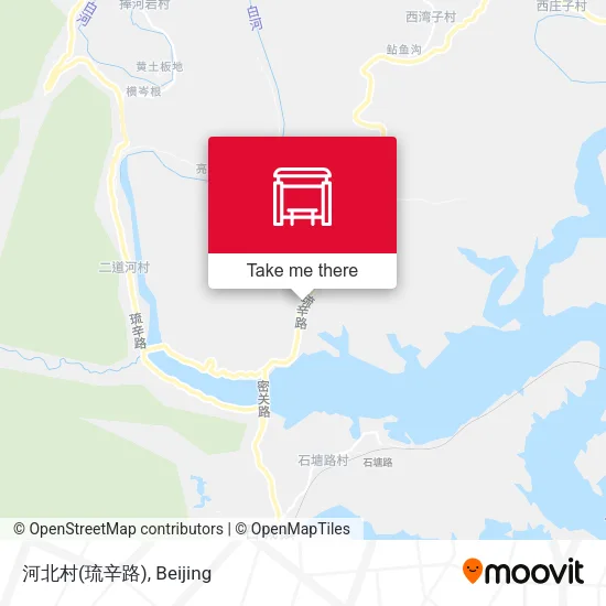 河北村(琉辛路) map