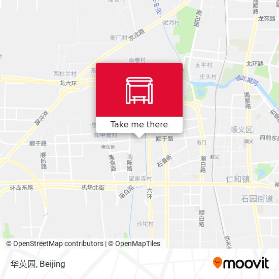 华英园 map