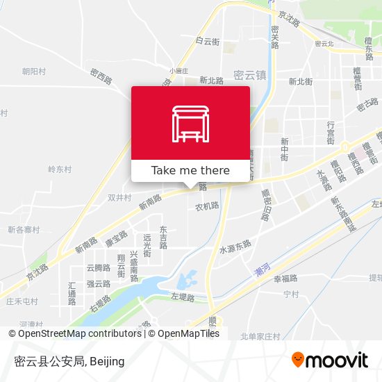 密云县公安局 map