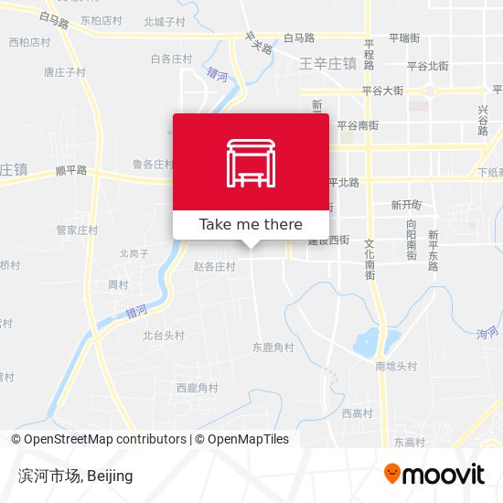 滨河市场 map