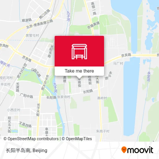 长阳半岛南 map