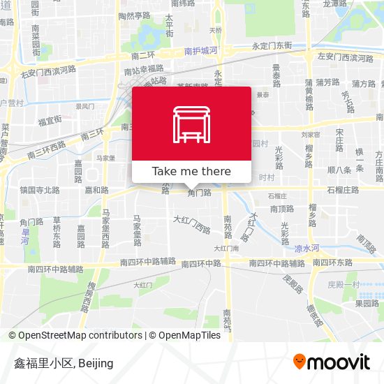 鑫福里小区 map