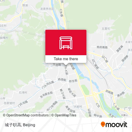 城子职高 map