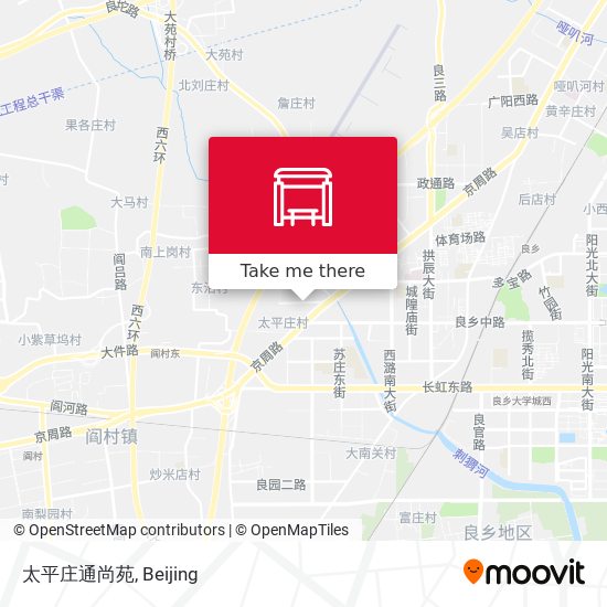 太平庄通尚苑 map