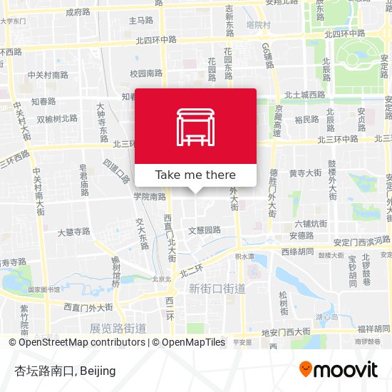 杏坛路南口 map