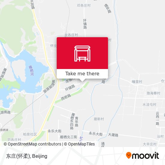 东庄(怀柔) map