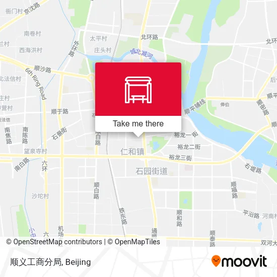 顺义工商分局 map