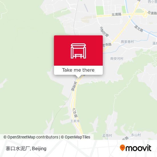 寨口水泥厂 map