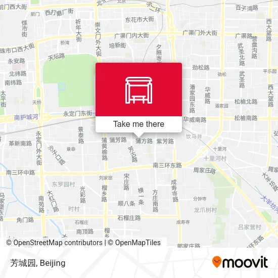 芳城园 map