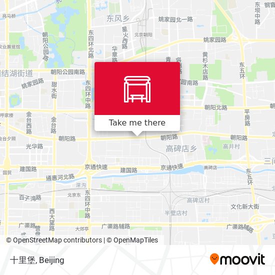 十里堡 map