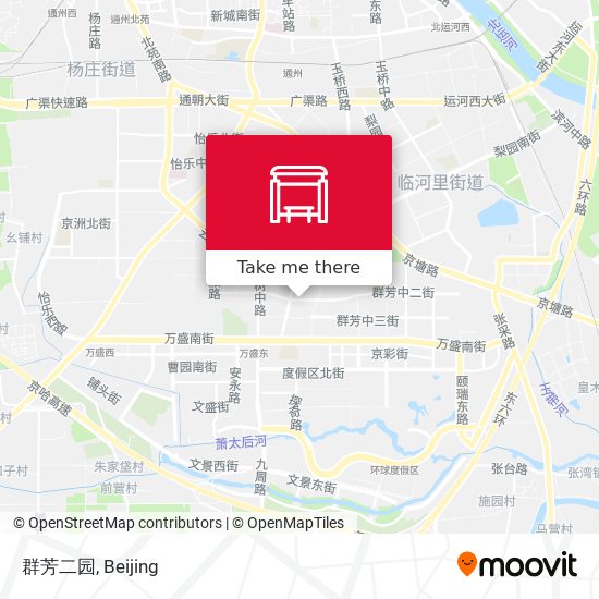 群芳二园 map