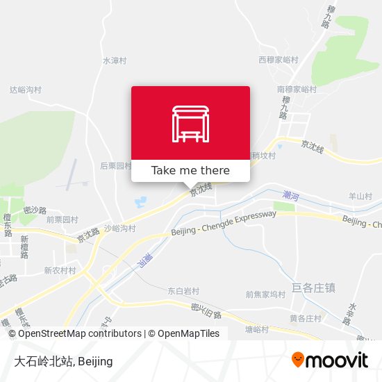 大石岭北站 map