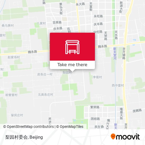 梨园村委会 map