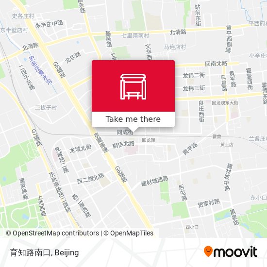 育知路南口 map