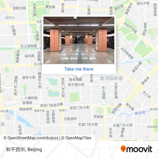 和平西街 map