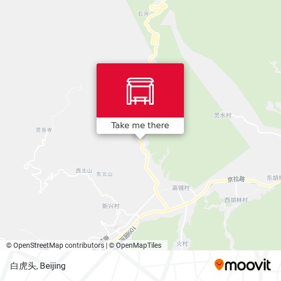 白虎头 map