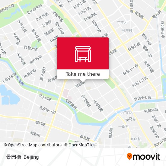 景园街 map