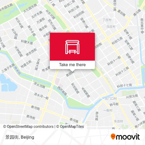 景园街 map