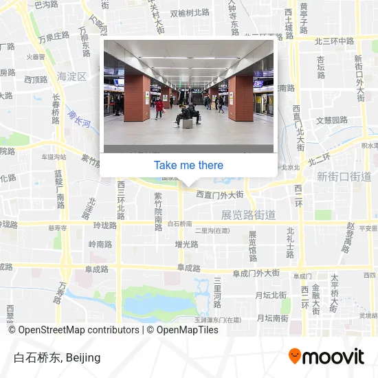 白石桥东 map