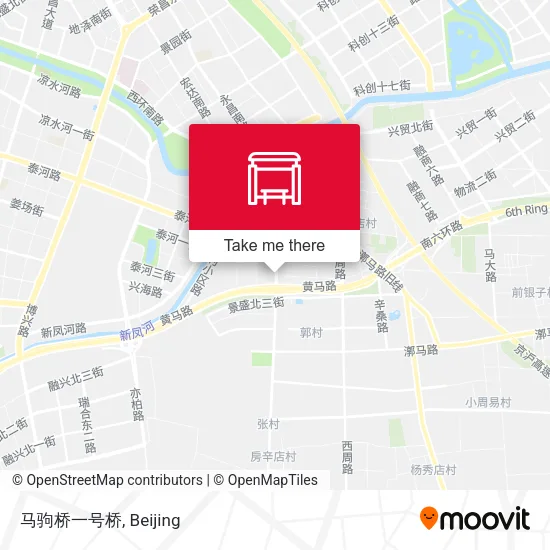 马驹桥一号桥 map